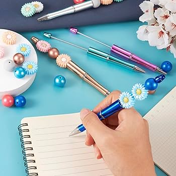 Amazon | Beadthoven ビーズボールペン プラスチックボールペン DIY